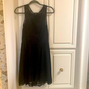 Vera Moda Sleeveless Black LaceDress